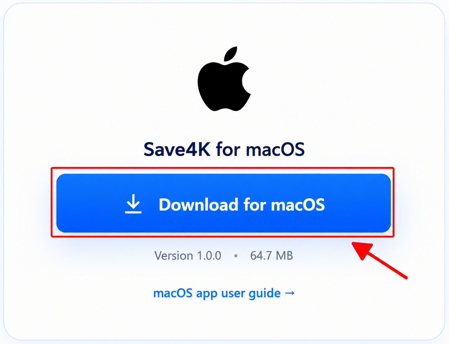 Download Save4K for macOS